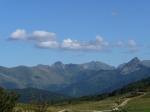 Pyrnes Arige depuis le refuge du Chioula